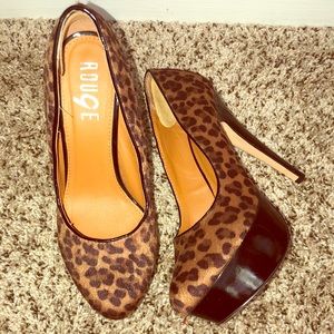 Leopard Heels